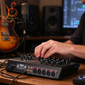 HSSK6 Professional USB Audio Interface Mixer — Product Description & Specifications