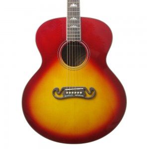 Professional 42-Inch Solid Spruce & Sapele Acoustic Guitar – No-Logo Stage-Ready Instrument for Adult Performers (Factory Direct)