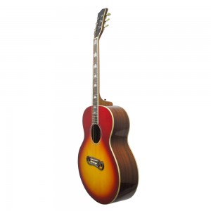 Professional 42-Inch Solid Spruce & Sapele Acoustic Guitar – No-Logo Stage-Ready Instrument for Adult Performers (Factory Direct)