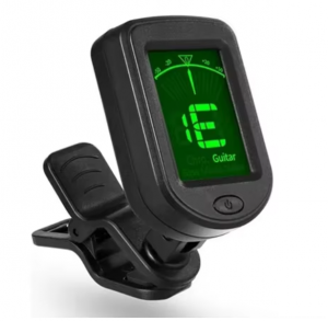 HUASHENG Guitar Electrical Tuner Clip on Chromatic Digital Tuner for Acoustic Classical Electric Guitars Violin Ukulele Bass