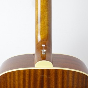 Professional 42-Inch Solid Spruce & Sapele Acoustic Guitar – No-Logo Stage-Ready Instrument for Adult Performers (Factory Direct)
