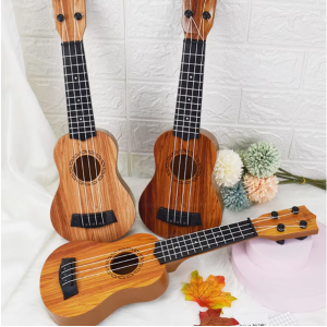 Popular Toy Musical Intstrument 4 Strings Ukulele Kid Educational Guitar Toy with Various Colors