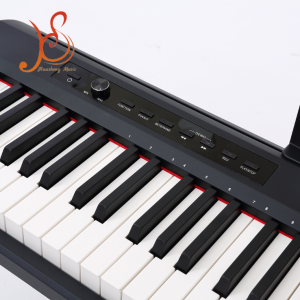 88 Keys Hammer Action Portable Digital Piano Keyboard, 128 Polyphony Reverb Effect, USB MIDI Function, Full‑Size Weighted Keys Digital Piano for Beginner