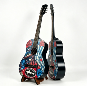 Custom Branded Acoustic Guitar for Corporate Marketing – OEM Promotional Musical Instruments for Business Events, Brand Merchandise and Client Gifts