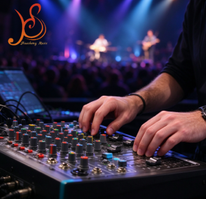 HSPA8 Professional 8-Channel Audio Mixer with 99 DSP Effects, 48V Phantom Power — Digital Mixing Console for Live Sound, Studio Recording, Podcasting, Instrument Mixing & Band Practice