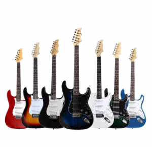 HUASHENG Trendy 39 Inch ST Guitar Electric OEM ODM High Quality Electric Guitar Musical Instrument for Beginners Professional