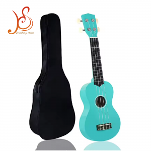 21 inch soprano ukulele，classic hawaiian uke，premium ukulele with gig bag，beginner ukulele，dreadnought‑style body shape