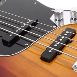 HUASHENG Full Size Bass Kit OEM 4 Strings GJazz Electric Bass Guitar with Guitar Bag Accessories