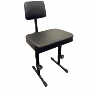 Black Mechanical Adjustment Bracket Lifting Piano Stool Adjustable Stool Music Piano Keyboard Stool Chair With Back Strap