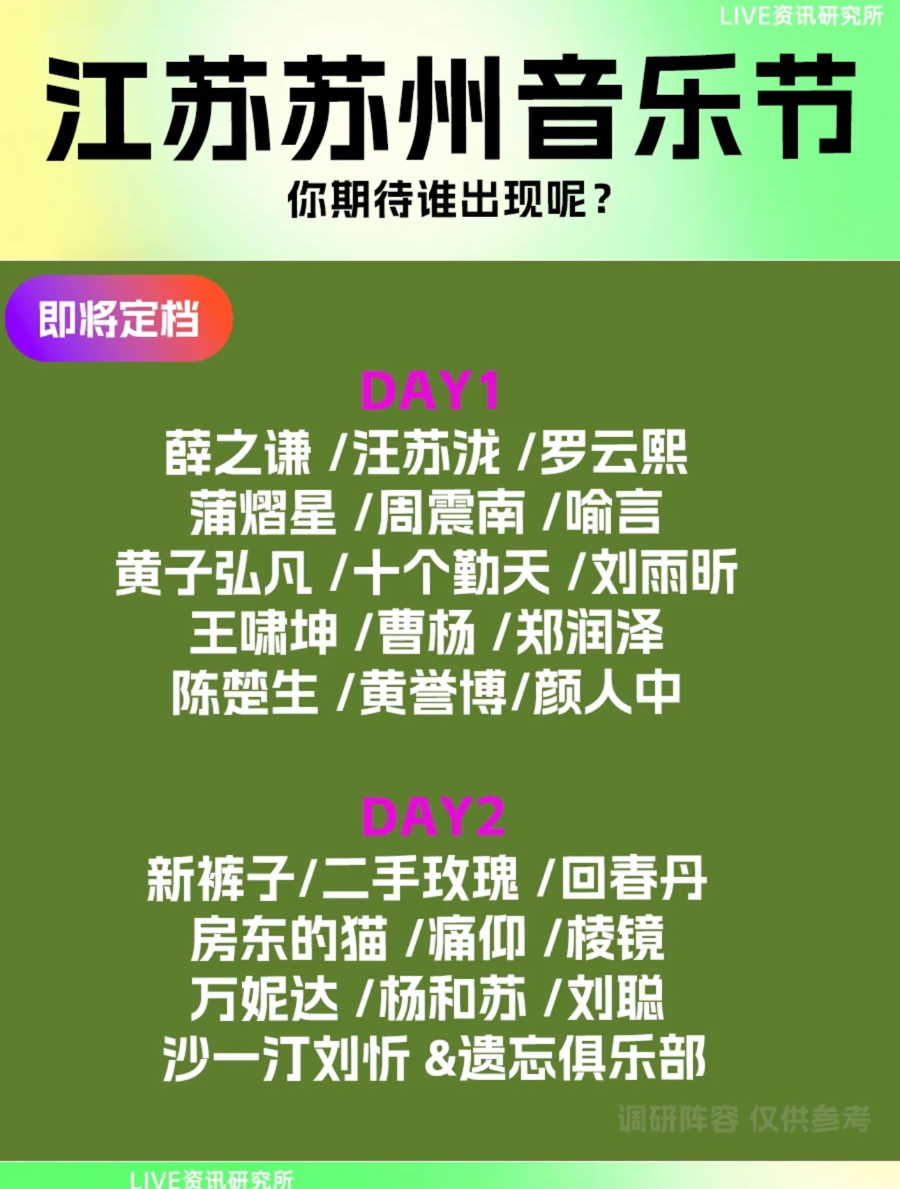 SUZHOU MUSIC FESTIVAL IS COMING