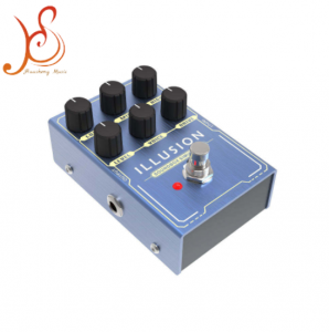 Huasheng Hallucination Guitar Multi-Effects Pedal, Analog Overdrive Distortion Simulation Mini Guitar Effect Pedal for Electric Guitar