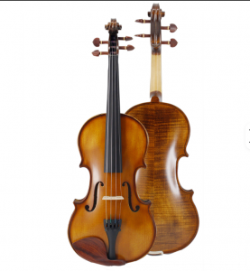 Handmade Solid Wood Professional Flame Violin 4/4 – China Factory