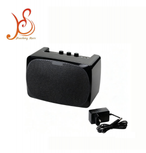 Mini Acoustic Guitar Amplifier Portable Desktop Bluetooth Speaker Multi-Instrument Amplifier for Guitar Ukulele Violin Indoor Desktop Performance Practice