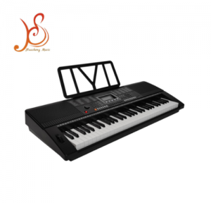 HUASHENG 61 Key Electronic Keyboard Piano, 300 Timbres 300 Rhythms LCD Display USB Player Teaching Digital Piano for Kids Beginners
