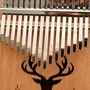 HUASHENG Kalimba Instrumento Musical OEM ODM CUSTOM 17 Keys Mahogany Kalimba Thumb Piano with Various Colors Patterns