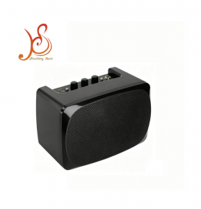 Mini Acoustic Guitar Amplifier Portable Desktop Bluetooth Speaker Multi-Instrument Amplifier for Guitar Ukulele Violin Indoor Desktop Performance Practice