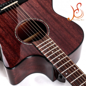Basswood Electric Guitar, Maple Neck Guitar, Rosewood Fingerboard Guitar, Gloss Finish Electric Guitar, Multi-color Jazz Guitar, HUASHENG EGBS39-1