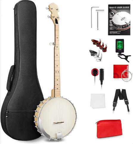 Huasheng Banjo: Play a retro melody with the best materials.