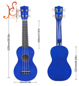 21 inch soprano ukulele，classic hawaiian uke，premium ukulele with gig bag，beginner ukulele，dreadnought‑style body shape