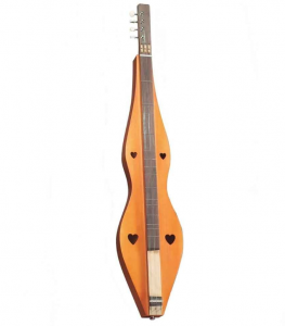 Huasheng Mountain Dulcimer With Mahogny Fingerboard Bluegrass Handmade Beginner 4 String Musical Instrument