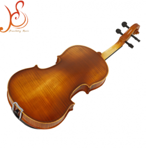 16‑Inch Solid Spruce Wood Viola, Ebony Fittings, 4/4 Handmade Violin for Beginner Grade Exam Performance