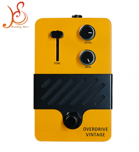 Dynamic Overdrive Distortion Guitar Effect Pedal True Bypass with Wide Gain Range and Clean Boost