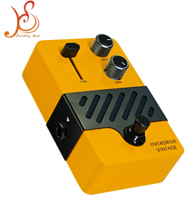 Dynamic Overdrive Distortion Guitar Effect Pedal True Bypass with Wide Gain Range and Clean Boost