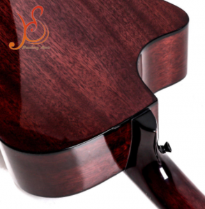 Basswood Electric Guitar, Maple Neck Guitar, Rosewood Fingerboard Guitar, Gloss Finish Electric Guitar, Multi-color Jazz Guitar, HUASHENG EGBS39-1