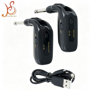 TR-U1 2.4GHz Low Latency Wireless Guitar System, Wireless Transmitter and Receiver for Electric Guitar, Bass Guitar and Violin