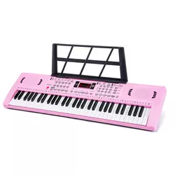 Popular 61 Keys Electric Organ Keyboard Piano Multi Function Musical Instrument for Kids and Beginners