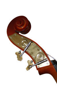 HUASHENG Premium String Bass 4/4 Size – Traditional Violin Shape Upright Bass for Jazz & Classical – Includes Bow & Gig Bag