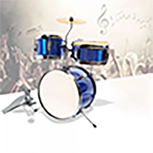 Manufactory hot selling premium Quality 3 Piece Junior Drum set kids jazz drum kit with OEM service