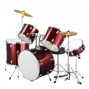 5 piece Full Size drum set professinal wholesale drum set musical instrument drum kits