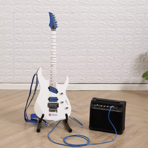 HUASHENG 39 Inch 6 String High Quality Double Rocking Guitar Trendy Musical Instrument rare OEM Electric Guitar