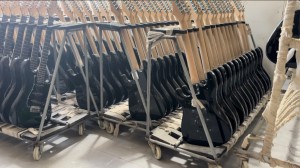 Huasheng Music guitar CNC production line