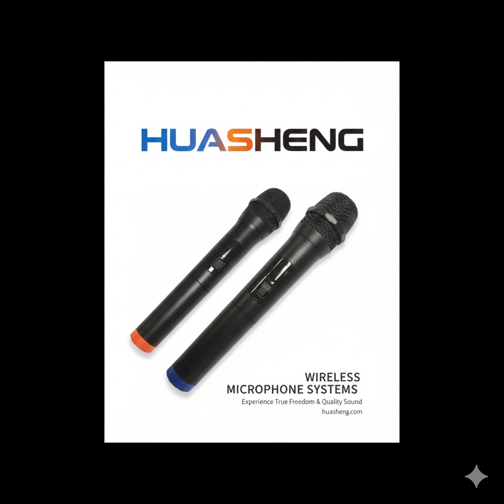 Fingertips brush the mic